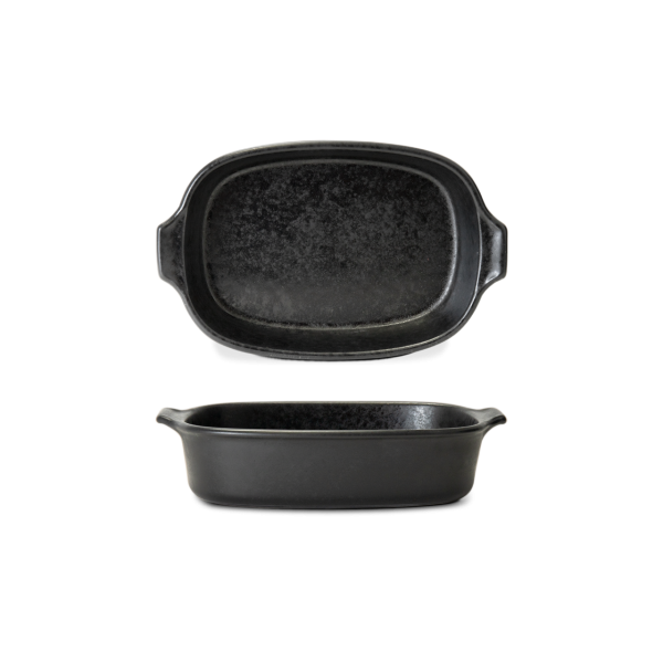 Assadeira Pequena - Black Stone - terrafina ® stoneware by ceramirupe
