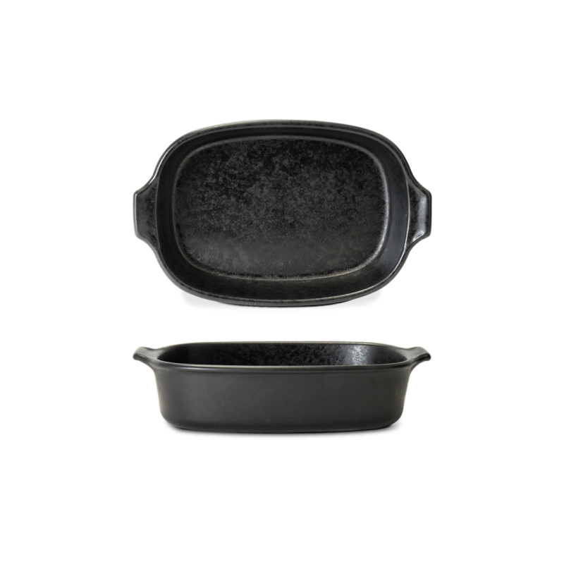 Assadeira Pequena - Black Stone - terrafina ® stoneware by ceramirupe