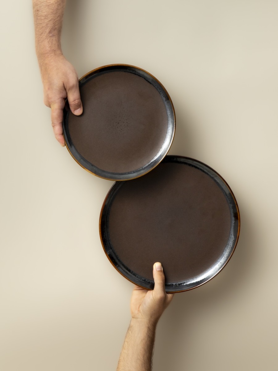 Dinner Plate - Coffee