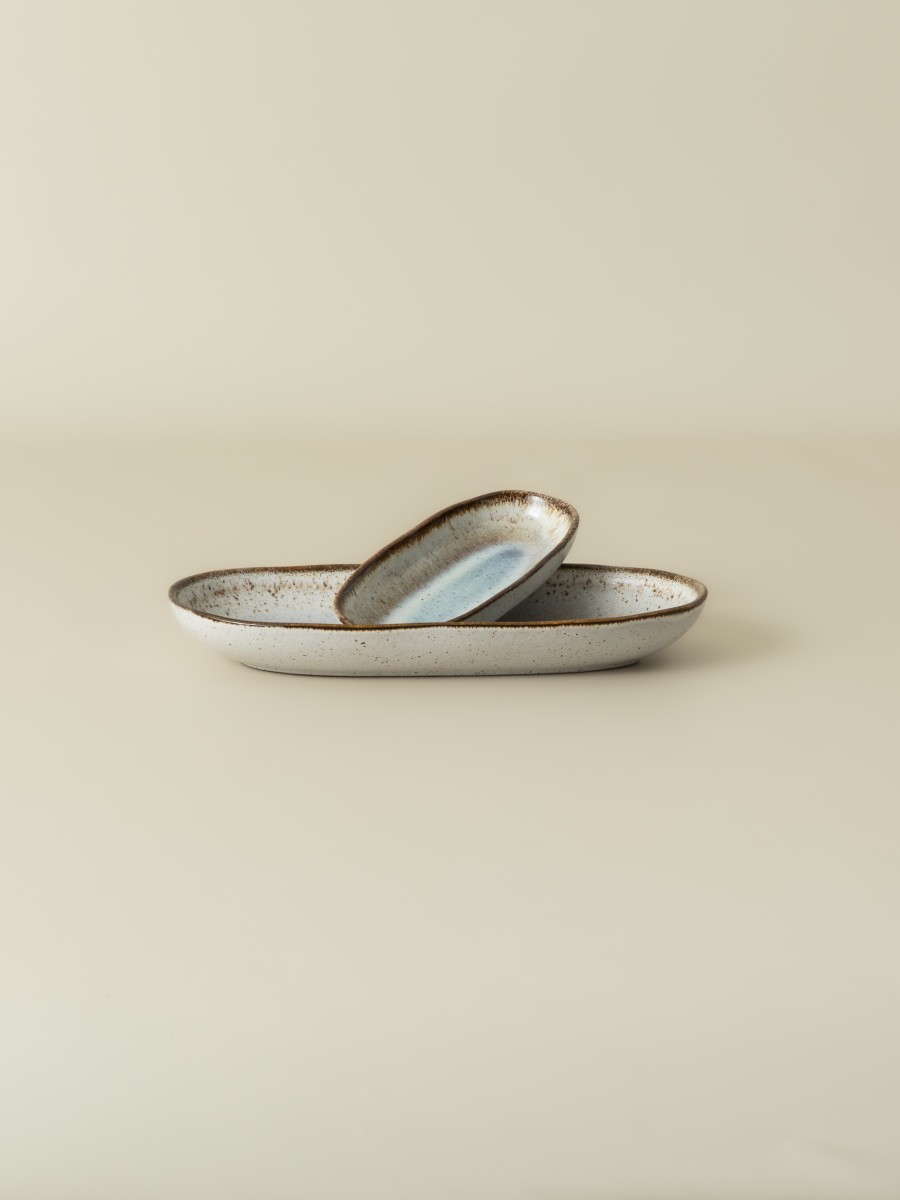 Fuentes ovaladas (2 tamaños) - Juego de 8 - Sail