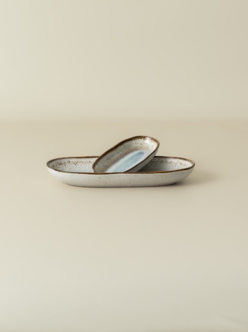 Fuentes ovaladas (2 tamaños) - Juego de 8 - Sail