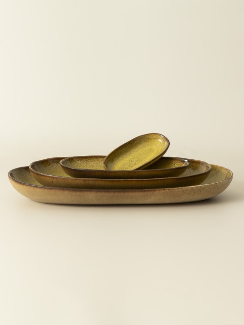 Plat ovale (4 tailles) - Flower Seeds