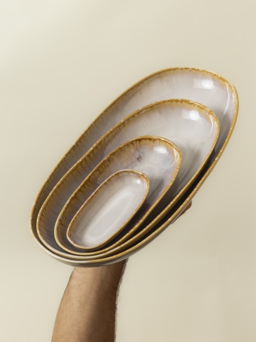 Plat ovale (4 tailles) - Amazonia