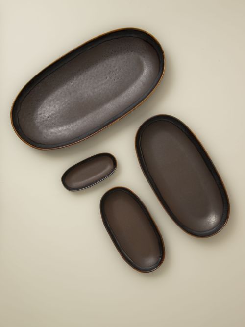 Plat ovale (4 tailles) - Coffee