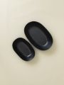 Deep Oval Serving Dishes Set Of 2