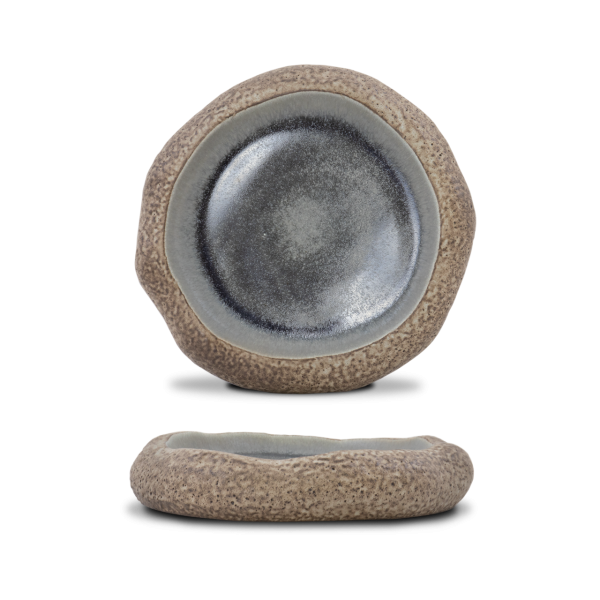 Prato Médio - Seixo - terrafina ® stoneware by ceramirupe