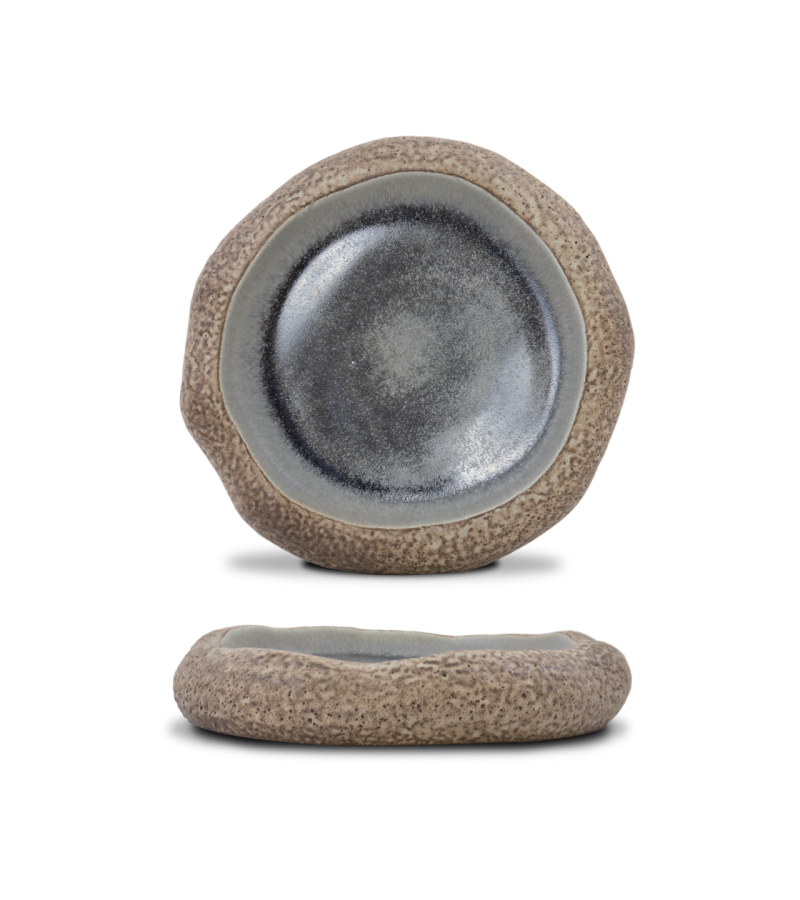 Prato Médio - Seixo - terrafina ® stoneware by ceramirupe