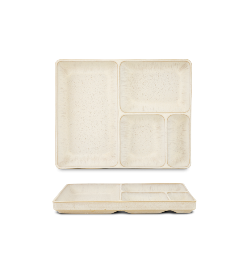 Prato Bento - Japanese - terrafina ® stoneware by ceramirupe