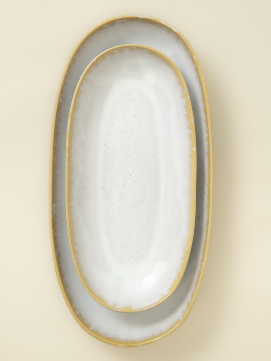 Fuentes ovaladas (2 tamaños) - Lote de 2 - Amazonia