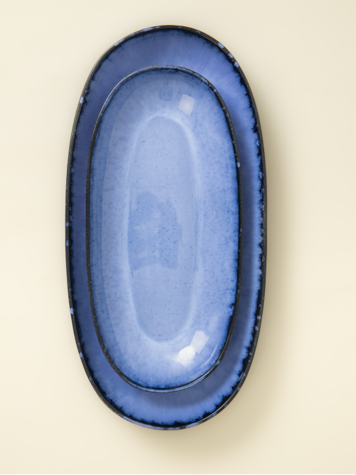 Plat ovale (2 tailles) - Lot de 2 - Amazonia