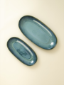 Plat ovale (2 tailles) - Lot de 2 - Amazonia