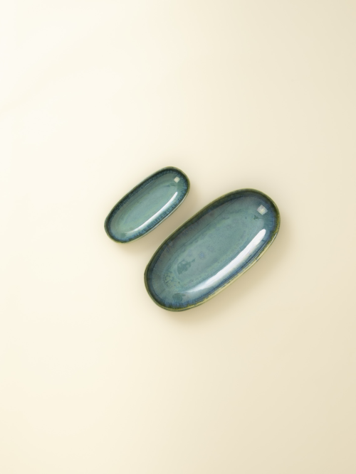 Plat ovale (2 tailles) - lot de 8 - Amazonia