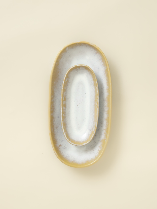 Plat ovale (2 tailles) - lot de 8 - Amazonia