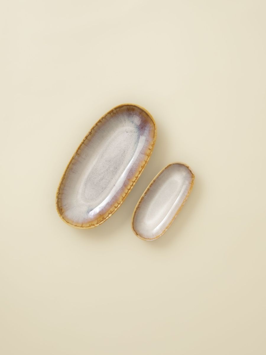 Plat ovale (2 tailles) - lot de 8 - Amazonia