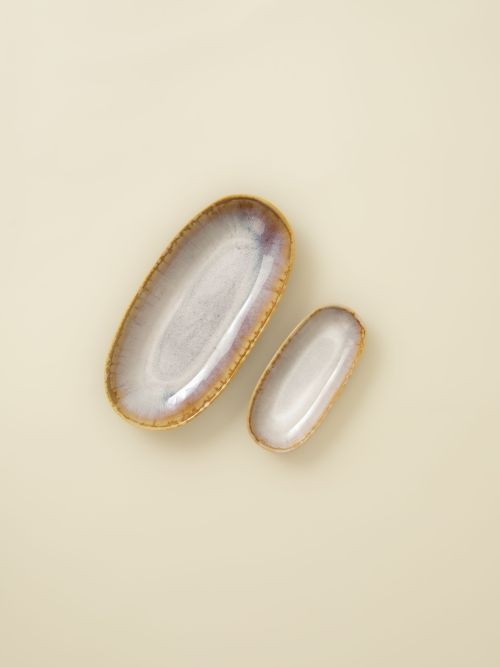 Plat ovale (2 tailles) - lot de 8 - Amazonia