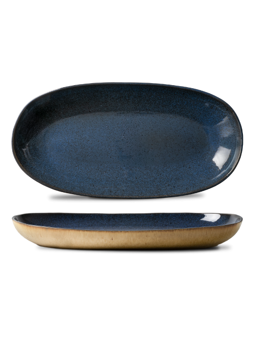 Small Oval platter  - Flower Seeds