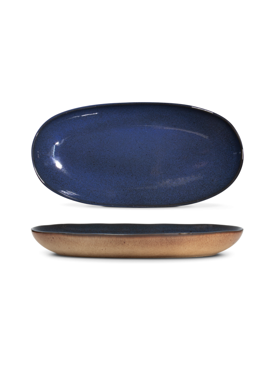 Small Oval platter  - Flower Seeds