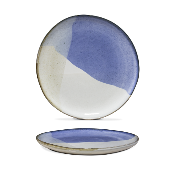 Prato Sobremesa - Salty Sea - terrafina ® stoneware by ceramirupe