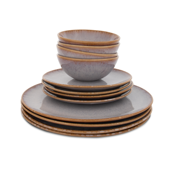 12 Piece Set with Cereal Bow - Amazonia