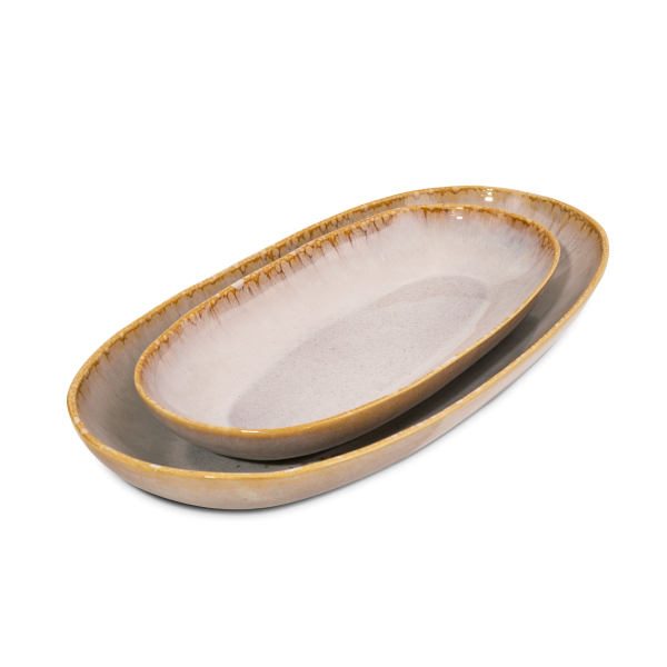 Oval Serving (2 Sizes) - Set of 2  - Amazonia