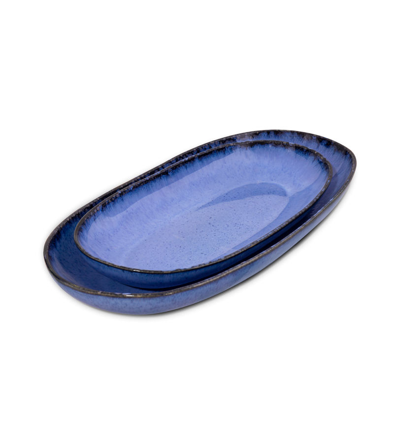 Oval Serving (2 Sizes) - Set of 2  - Amazonia