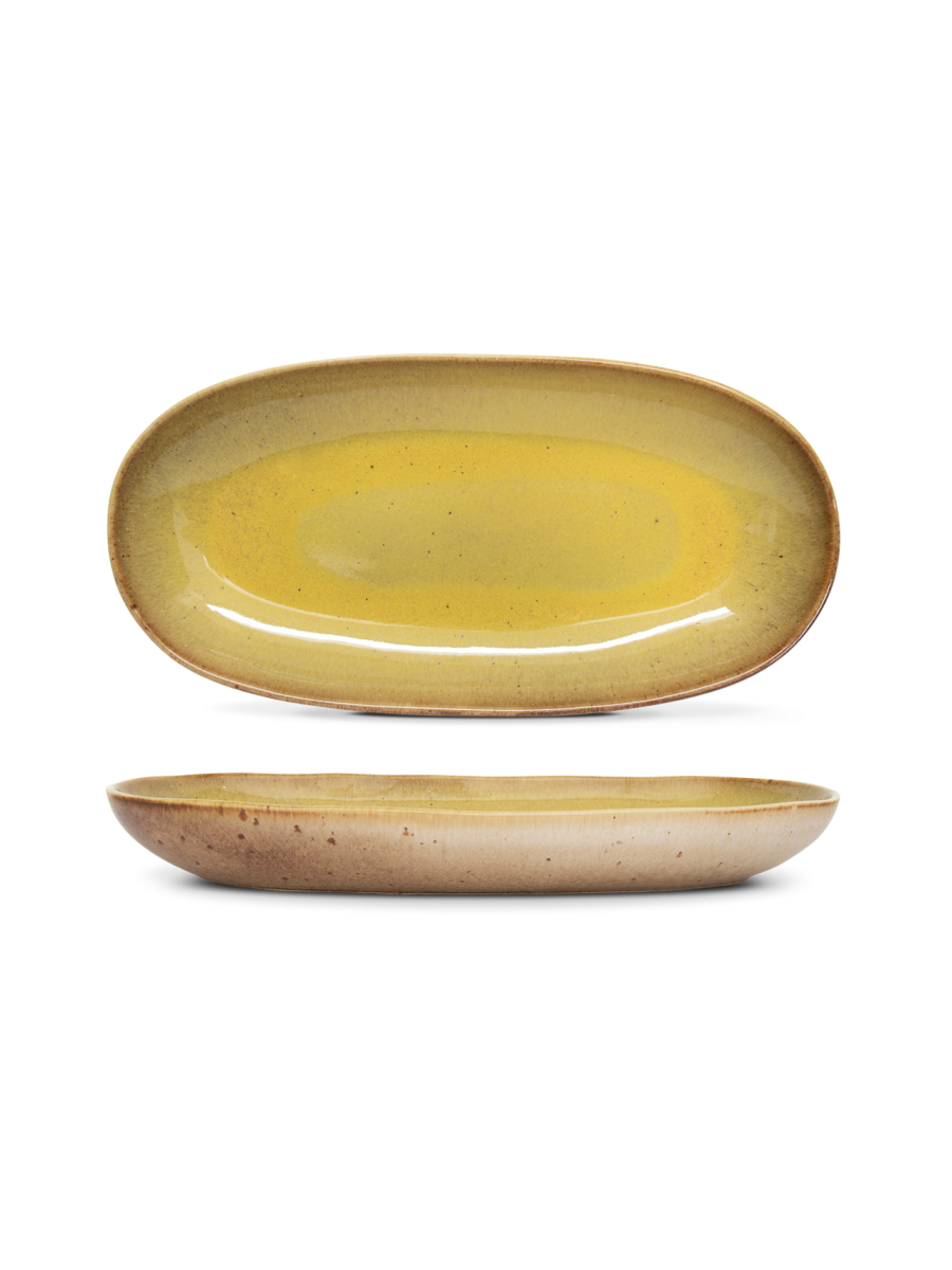 Small Oval platter  - Flower Seeds