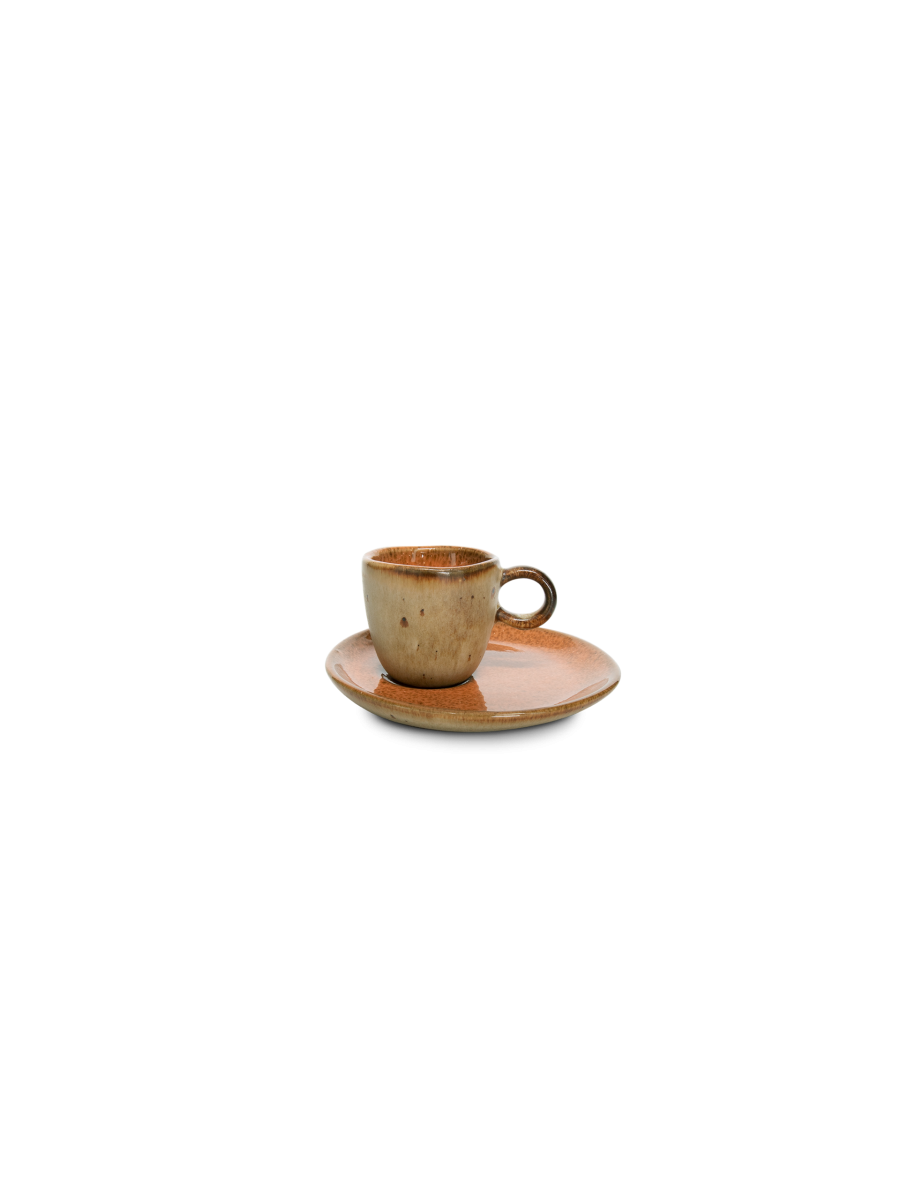 Tasse à café et soucoupe - Flower Seeds