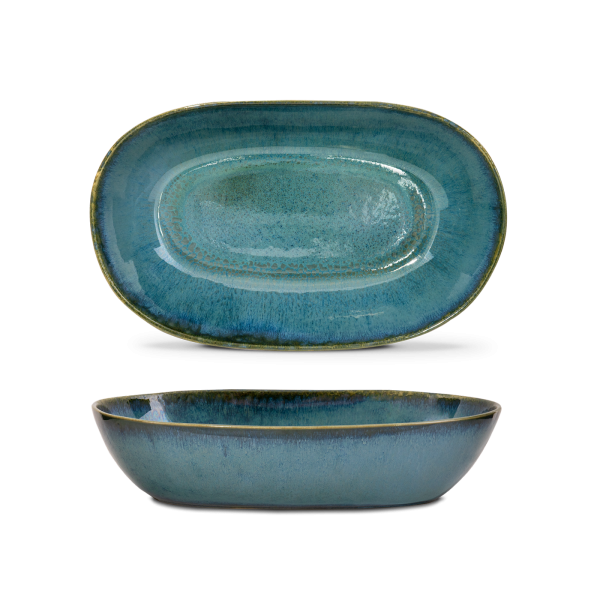 Deep Oval Serving Dishes Large - Amazonia