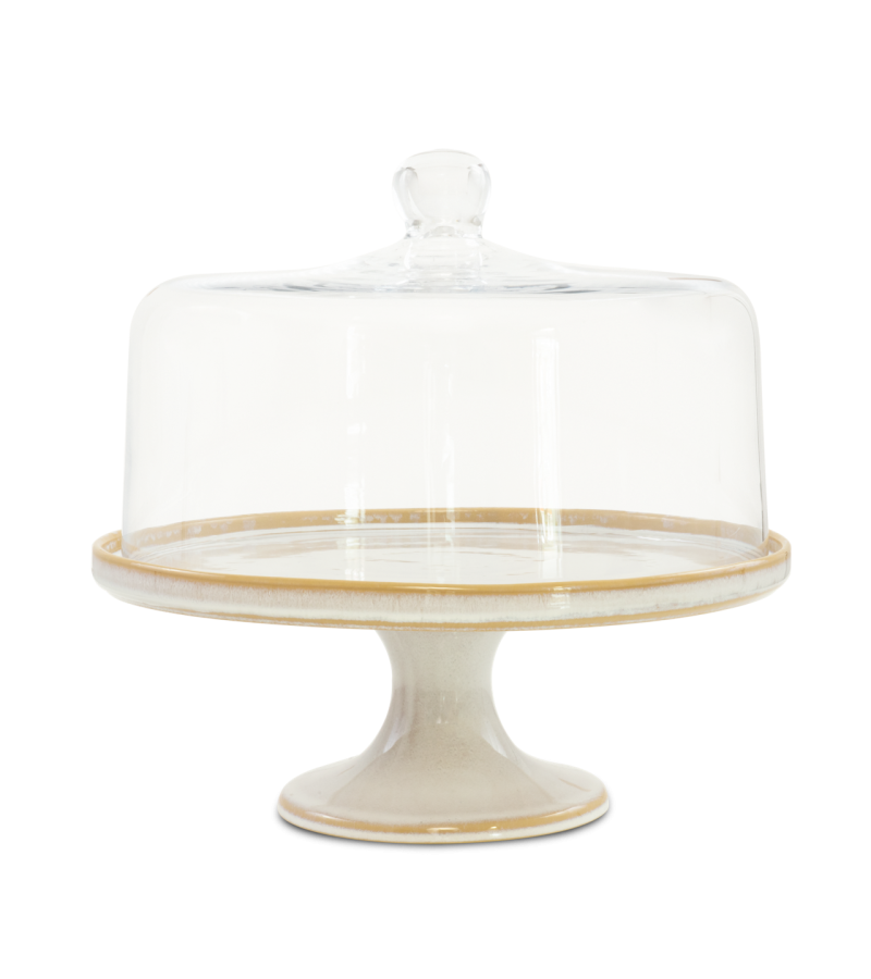 Set Prato para Bolos - Amazonia - terrafina ® stoneware by ceramirupe