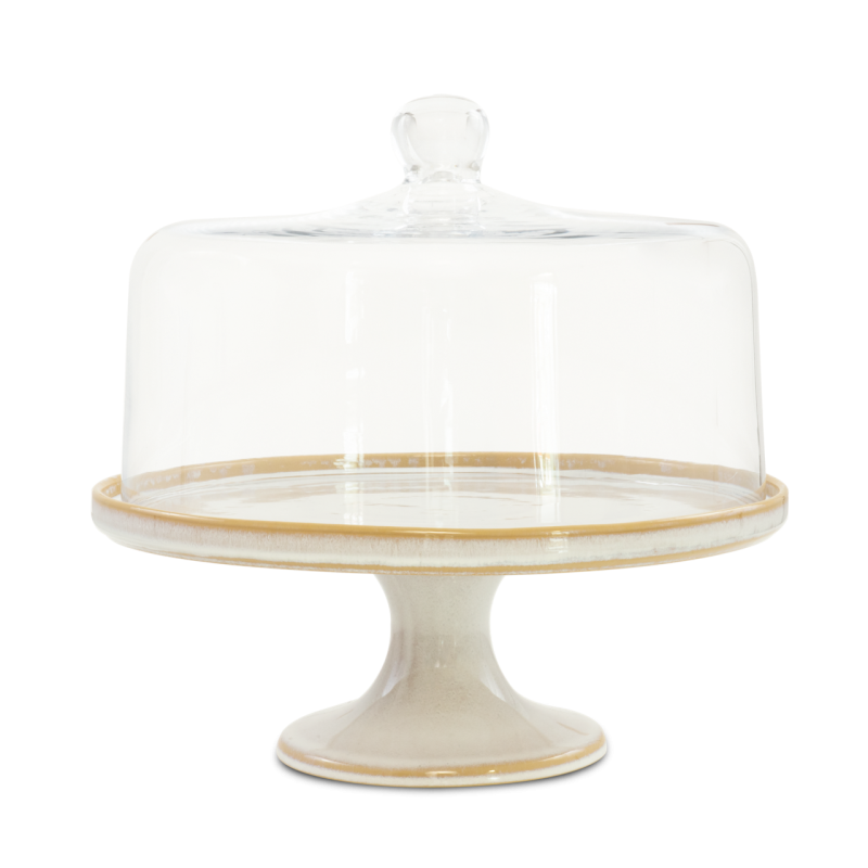 Set Prato para Bolos - Amazonia - terrafina ® stoneware by ceramirupe