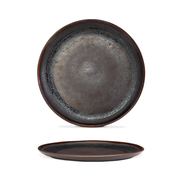 Prato Sobremesa - Coffee - terrafina ® stoneware by ceramirupe