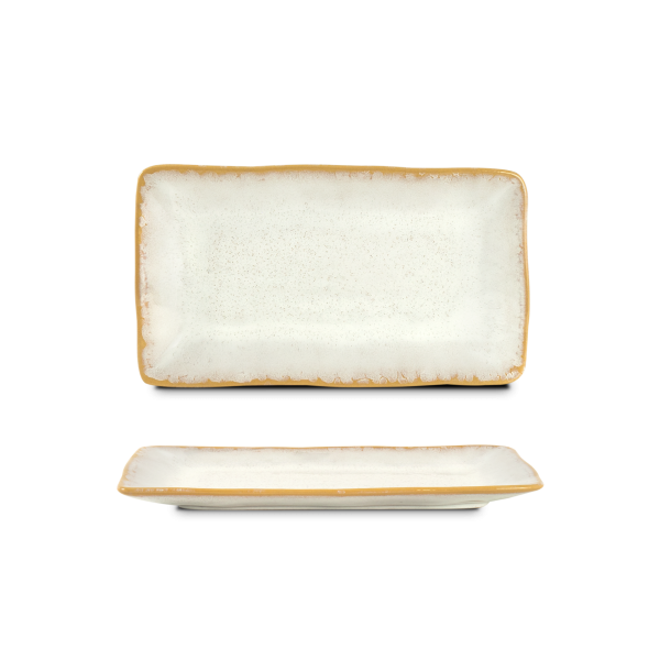 Assiette rectangulaire moyenne - Amazonia