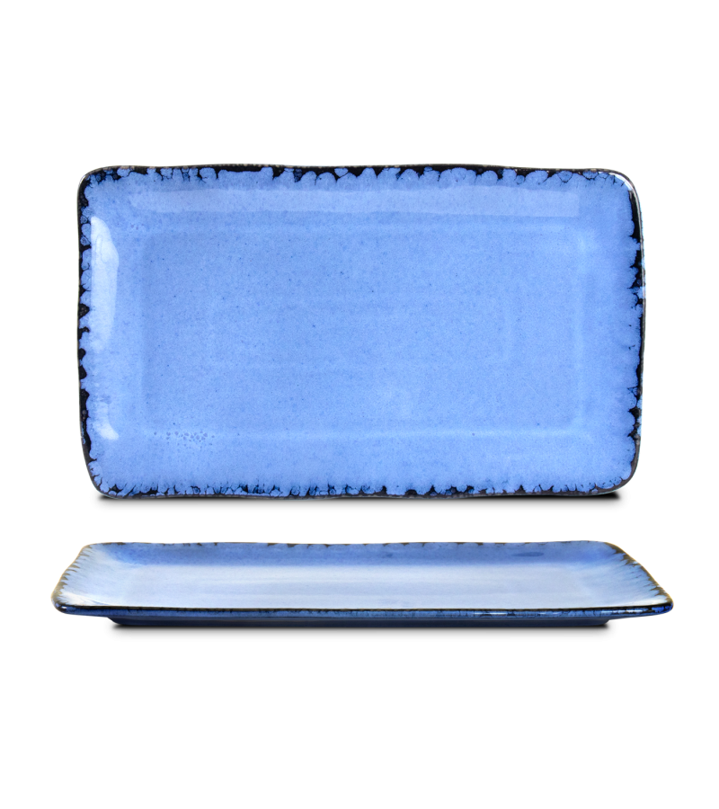 Grande assiette rectangulaire - Amazonia