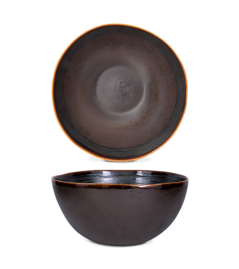 Saladeira - Coffee - terrafina ® stoneware by ceramirupe