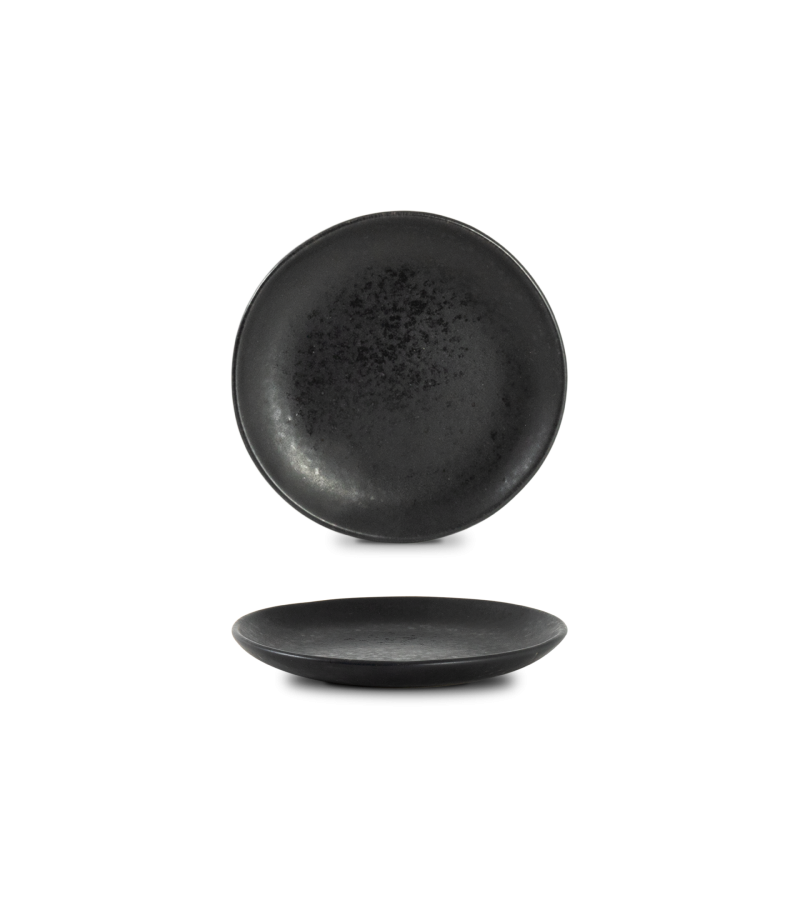 Bread Plate - Black Stone