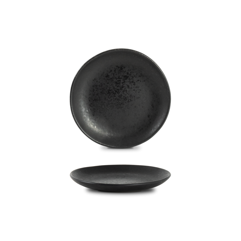 Bread Plate - Black Stone