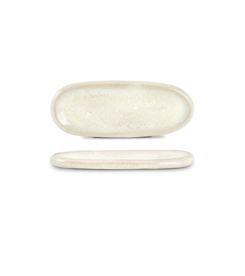 Oval Plate - Quartzo