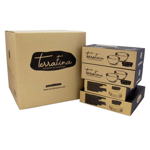 Conjunto 12 Peças com Taça Cereais - Corals