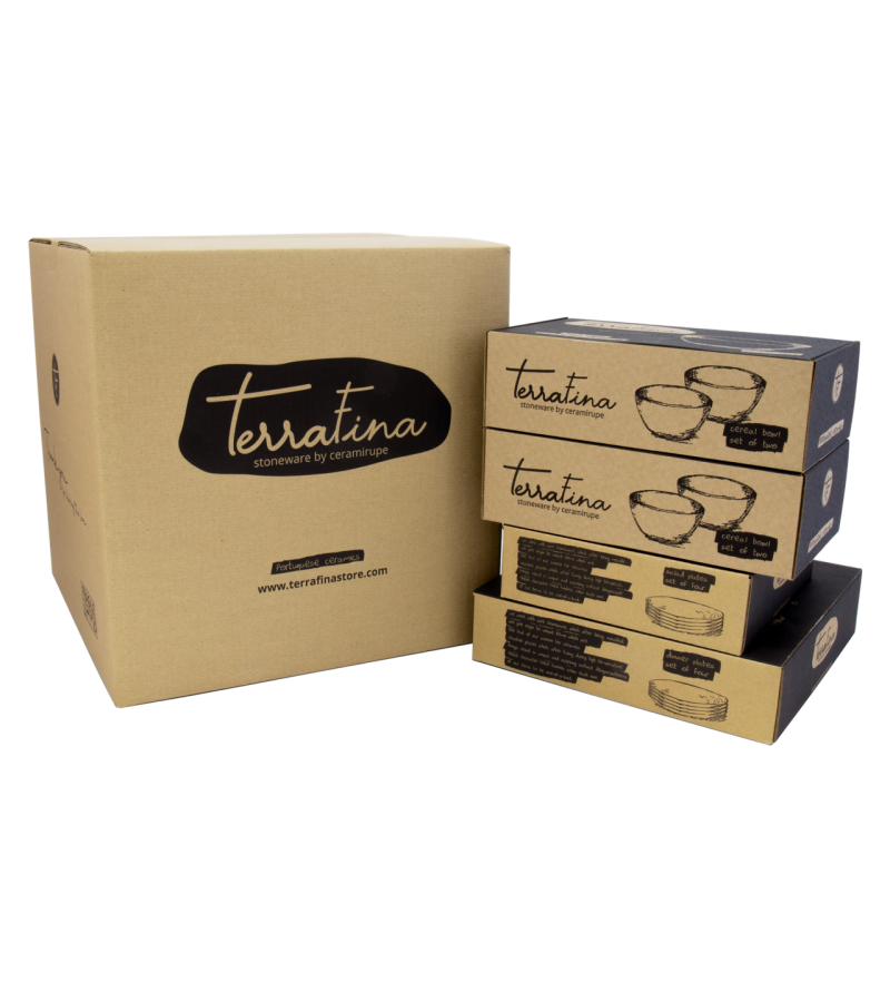 Conjunto 12 Peças com Taça Cereais - Corals