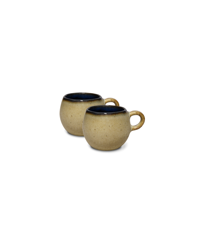 Caneca Pequena - Flower Seeds   - terrafina ® stoneware by ceramirupe