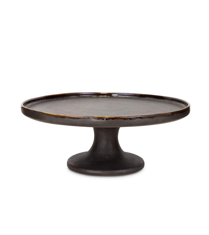 Prato para bolos - Coffee - terrafina ® stoneware by ceramirupe